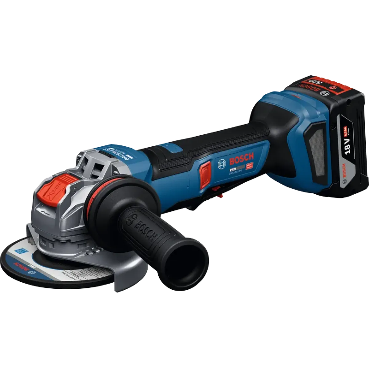 Акумулаторен ъглошлайф с X-LOCK Bosch GWX18V-11PS, без батерия и зарядно, в L-BOXX 136 06019N4400