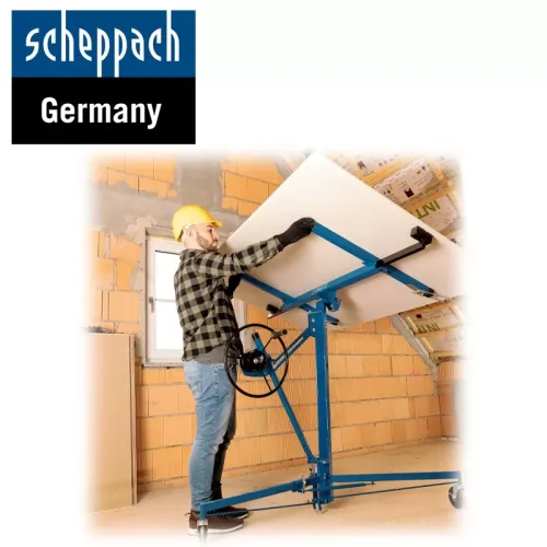 Повдигач за гипсокартон TBL400 Scheppach 5902001901, 1220 - 3350 мм Повдигач за гипсокартон TBL400 Scheppach 5902001901, 1220 - 3350 мм