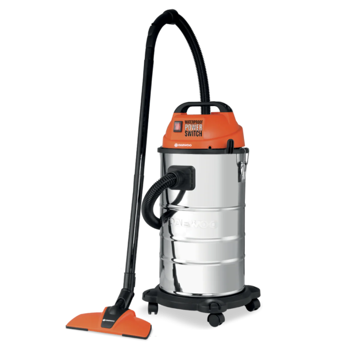 Прахосмукачка за сухо и мокро почистване DAEWOO DAVC 90-40L, 1200W, 40 л/сек, 40 литра DAVC90-40L