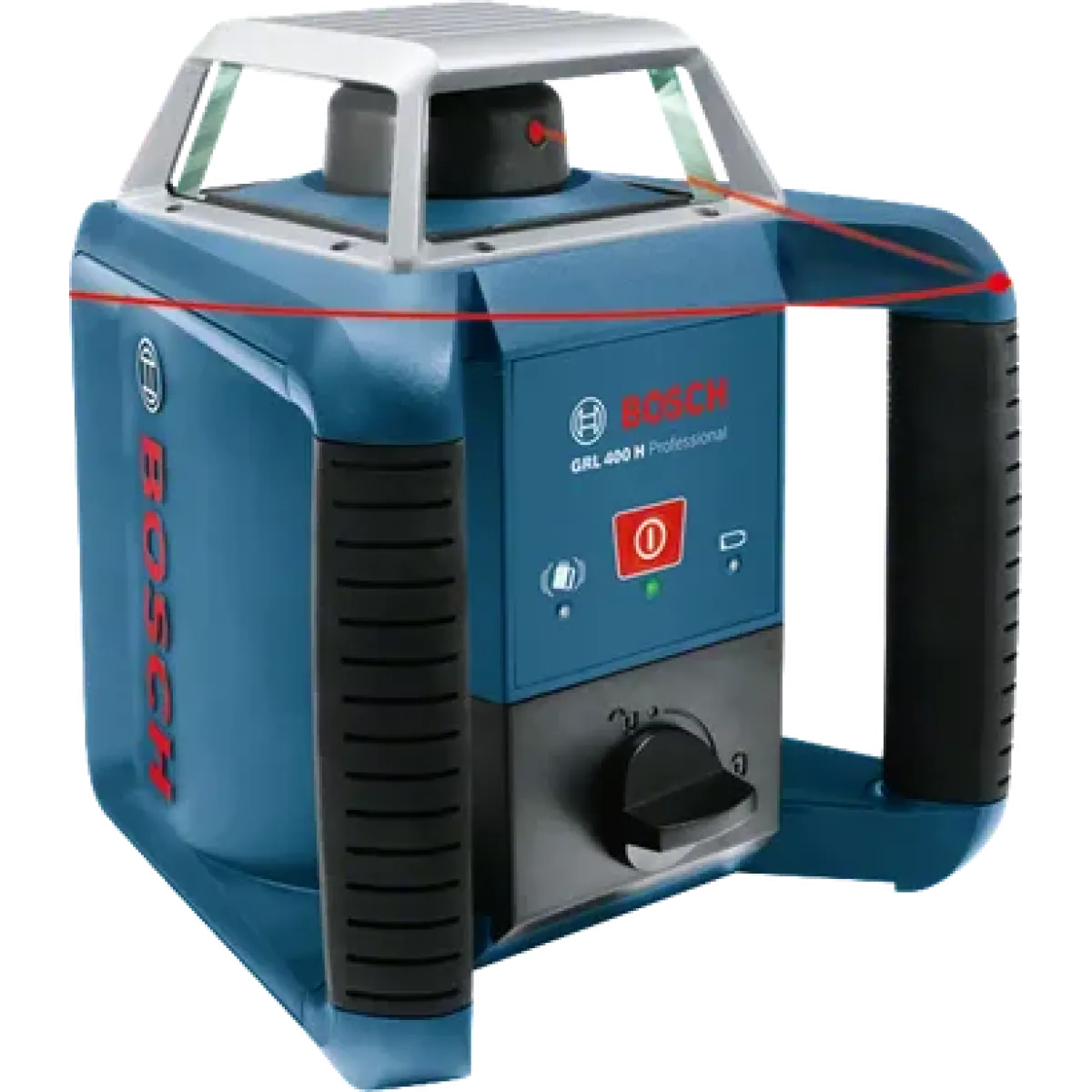 Ротационен лазер Bosch GRL 400 H, до 400 m (диаметър) + Лазерен приемник LR 1, в L-BOXX 238 0601061806