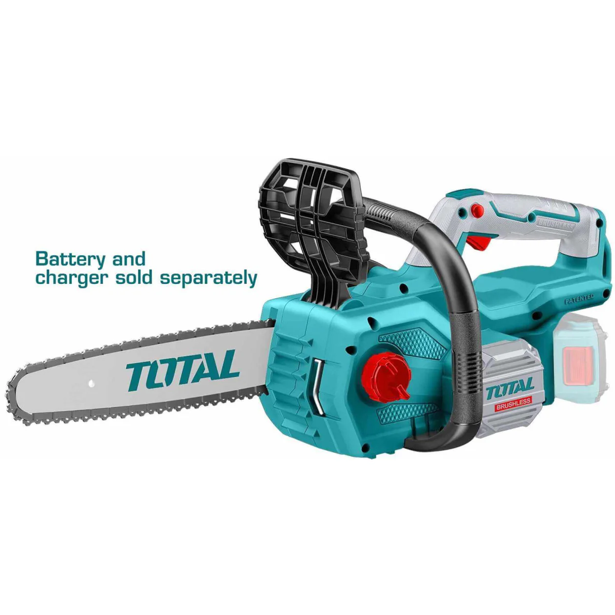 Акумулаторен верижен трион TOTAL Industrial TGSLI20128, 30 см, 20 V, без батерия TGSLI20128