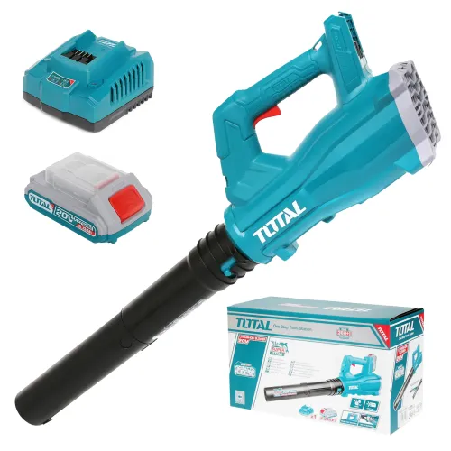 Акумулаторна въздуходувка TOTAL TABLI203235E, 1 батерия 20V 2Ah, зарядно