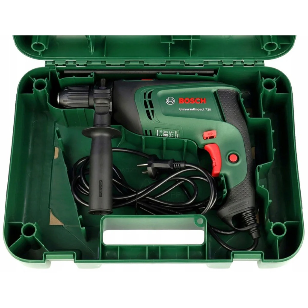 Ударна бормашина Bosch UniversalImpact 730, 730 W, куфар 0603313420